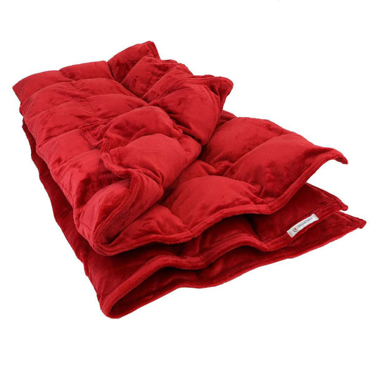 Custom Cuddle Weighted Blanket - Red