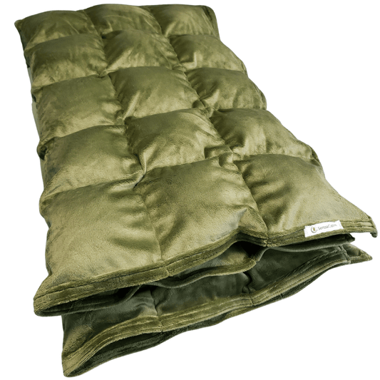 Custom Cuddle Weighted Blanket - Cuddle Olive