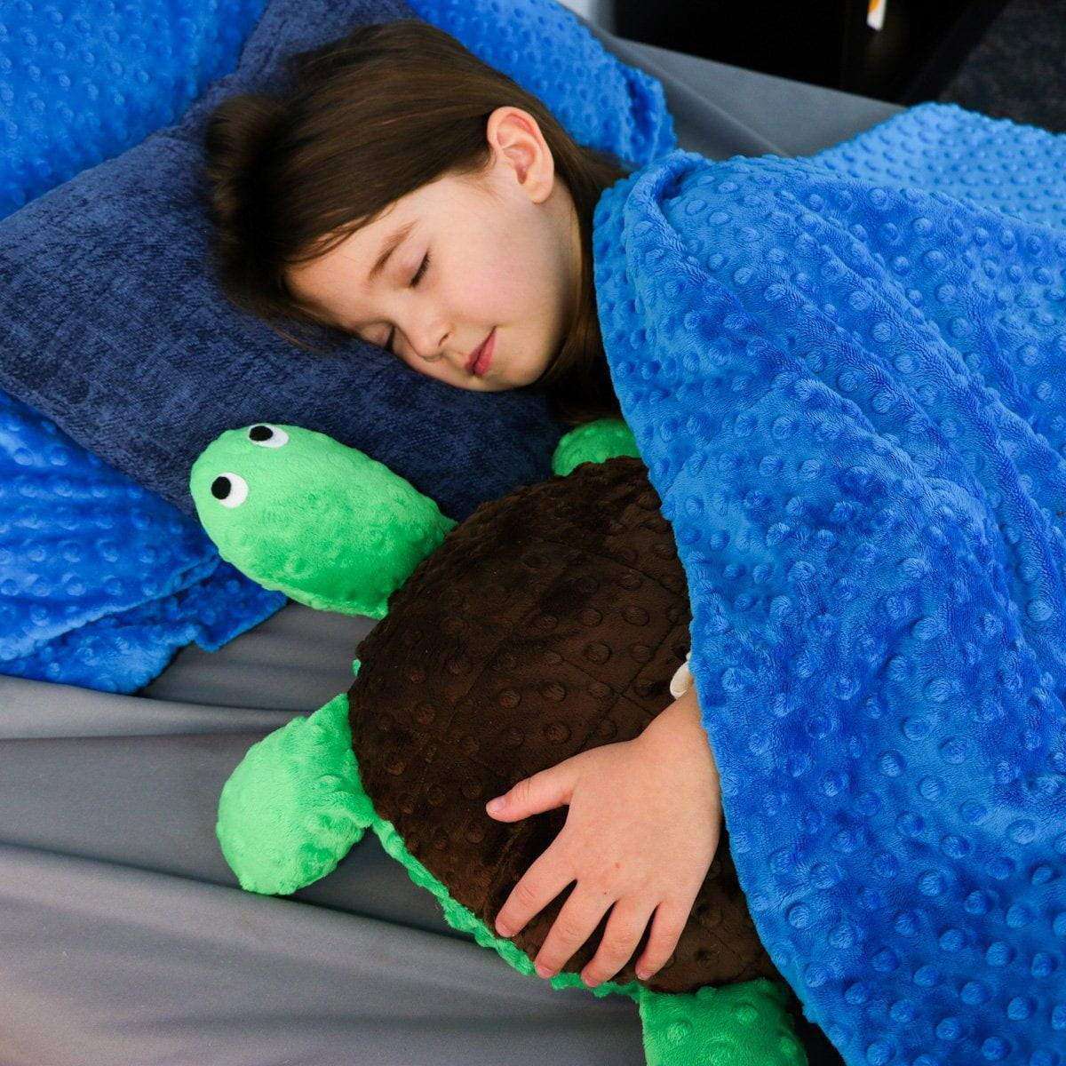 Peaceful Pals Calvin the Weighted Calming Turtle SensaCalm